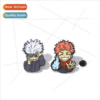 Japanese spell back to war anime anime  Gojo Goh brooch tige