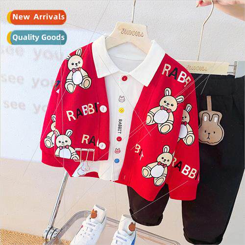 Boys spring suit suit 2023 spring new fashionable children c