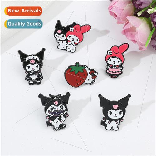 Cute cartoon personality skull Kulome brooch Sanrio series m