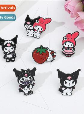 Cute cartoon personality skull Kulome brooch Sanrio series m