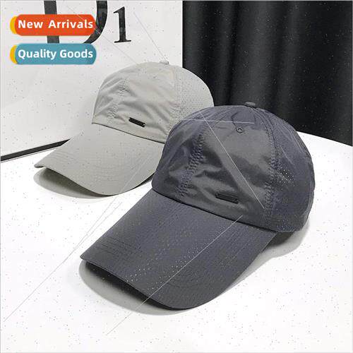 Extra-large brim thin section quick-drying baseball cap men