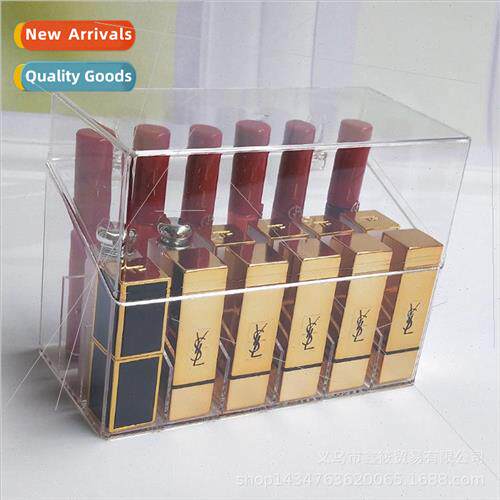 Flip-top 18 compartments large grid thin dustproof transpare
