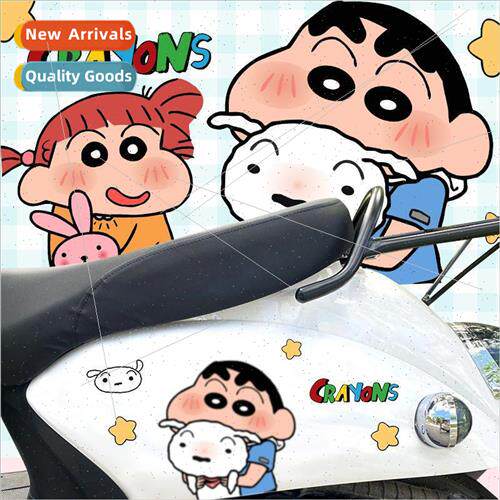 Electric car stickers crayon little new anime motorcycle bod
