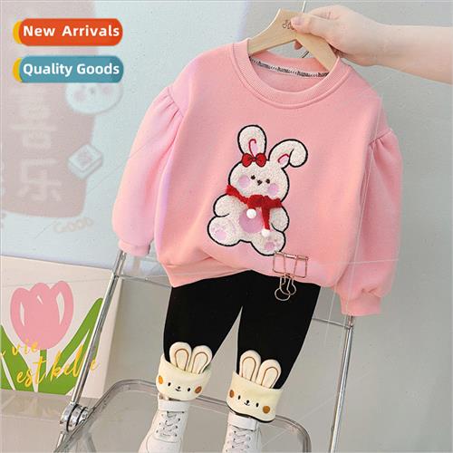 Winter girls padded suit small and medium-sized children new