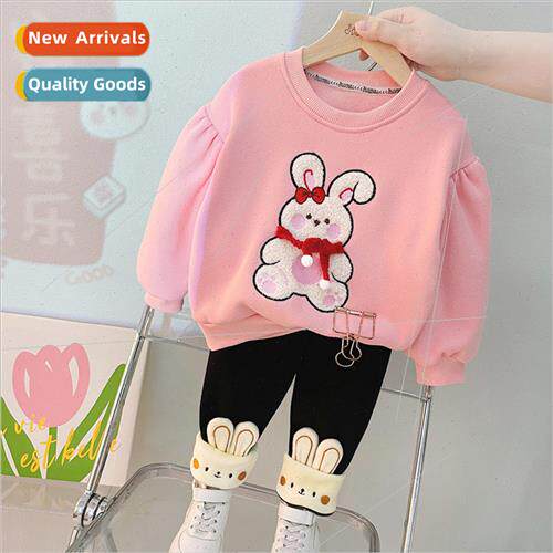 Winter girls padded suit small and medium-sized children new