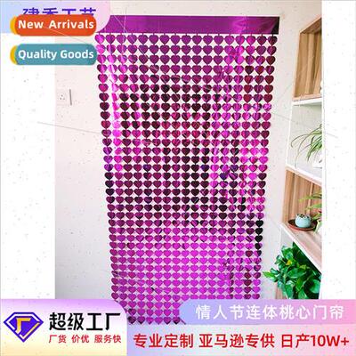 Party Supplies Decoration Background Rain Curtain Valentines