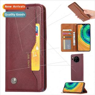 tpu leat p40pro stand cover flip case phone cell huawei 适用