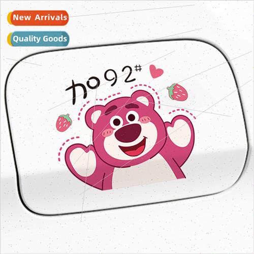 Car stickers tank cover oil number tips car stickers strawbe