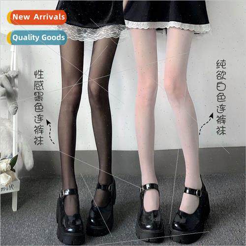 0D ultra-thin black stockings female black silk anti-hooker