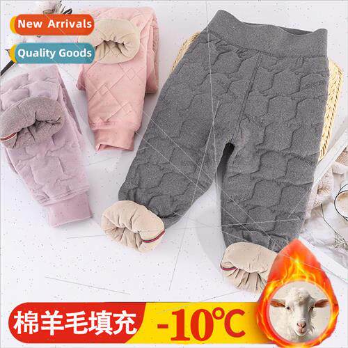 Girls school uni适用m gods cotton pants inside with padded i