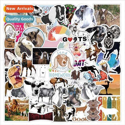 50 new goat Capra hircus graffiti stickers helmet laptop lug