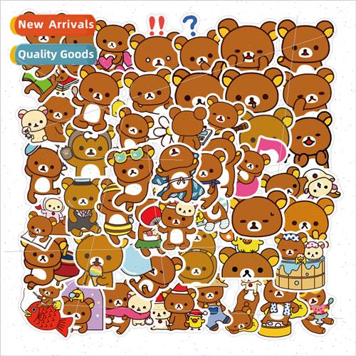 50 cartoon cute cute pet easy bear doodle stickers laptop iP