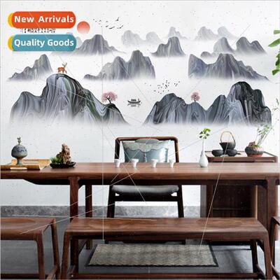 CH69086 Hai Nai Chuan ancient  ink painting  landscape paint