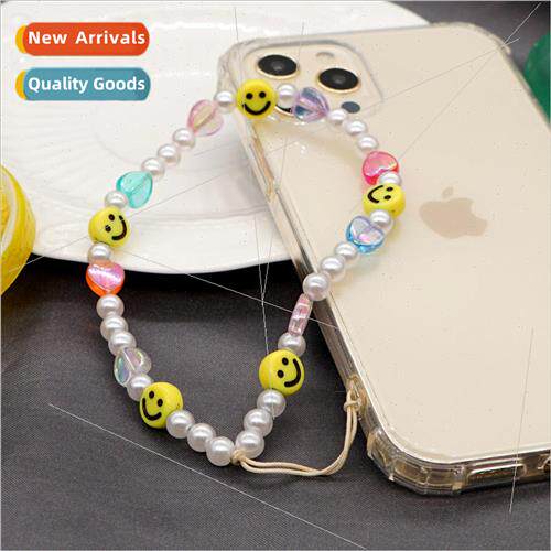Multi-color eye beads handmade beaded anti-lost phone chain