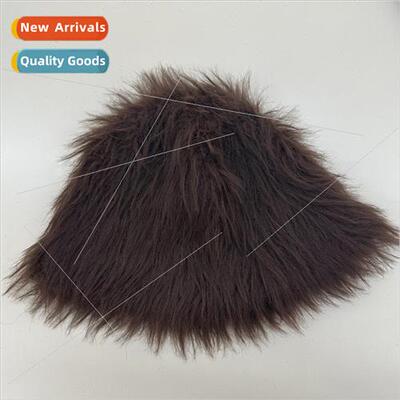 Autumn and winter new long fluffy fisherman hat female Korea