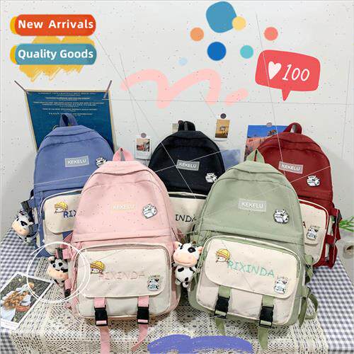 Large-capacity schoolbag female new Korean small fresh girl
