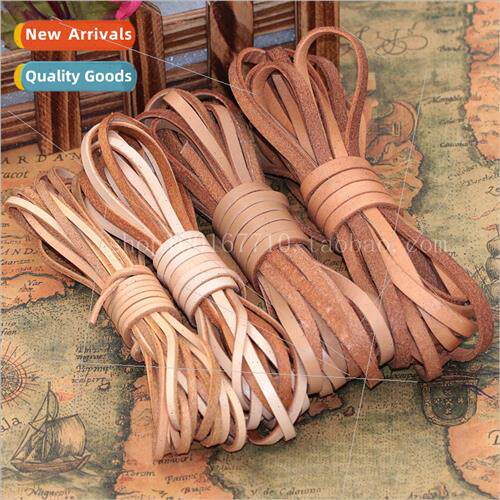 DIY jewelry accessories materials handmade leather rope natu