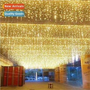 waterfall lights Ice LED light waterproof strip string star