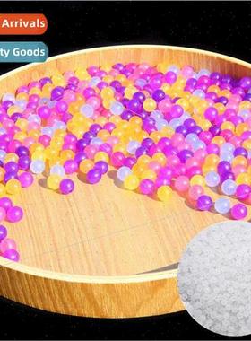 Acrylic UV color-changing beads round beads handmade DIY jew