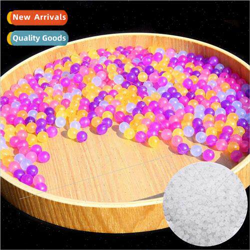 Acrylic UV color-changing beads round beads handmade DIY jew