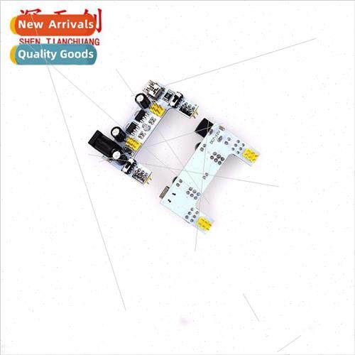White Breadboard Power Module 2CH Breadboard Module Compatib