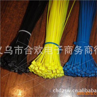 -locking cable ties Nylon white 3*100 自锁式扎带 尼龙材质白