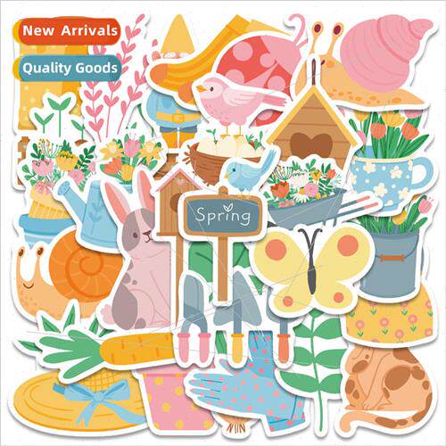 30 cute cartoon garden decoration graffiti stickers luggage