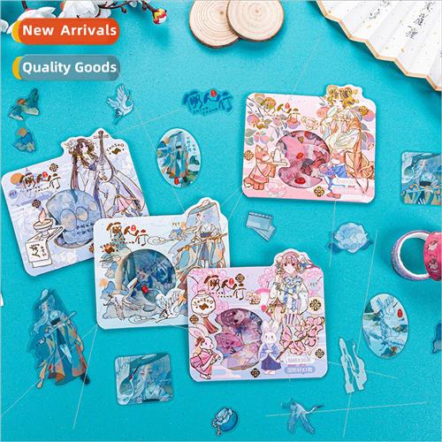 PET modeling sticker pack national national  elements manga