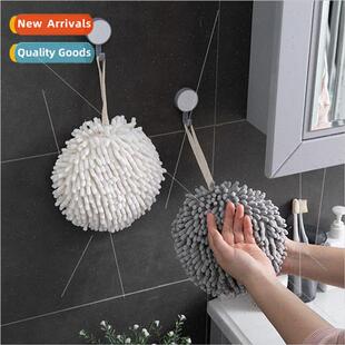 Japanese chenille hand towel hangable household multifunctio