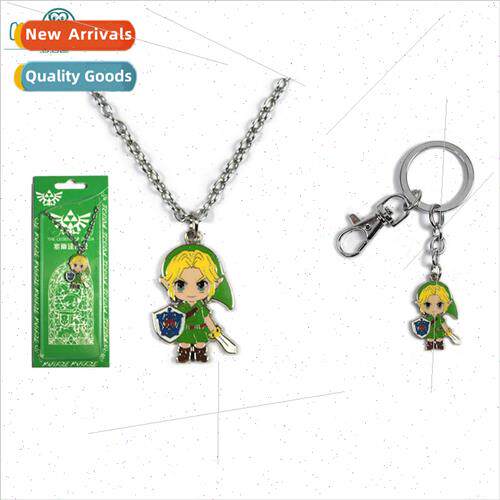 The Legend of Zelda nk Colorful Hop Metal Necklace Zelda Key