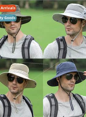 Outdoor new 2023 sunscreen fishermans hat men and women summ