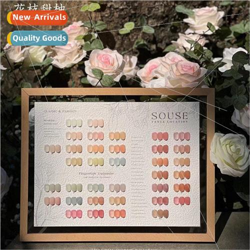 color 36 color flower branch sweet grapefruit nail polish na