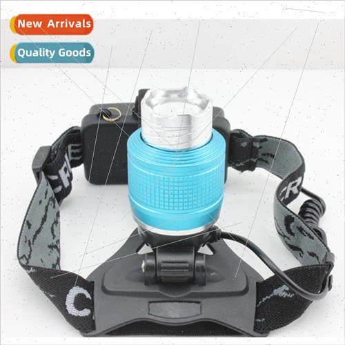 New dual light dual light source white blue zoom headlamp fi