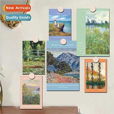 Monet Oil Painting B10 Romantics Decorative Cards Wall Postc