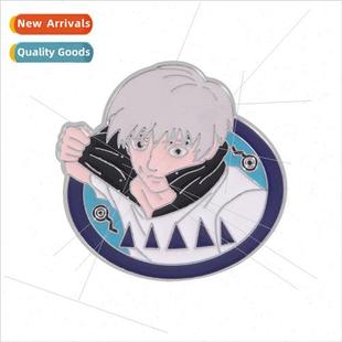 white swin back war Gojo the spell hair Japans Goh anime