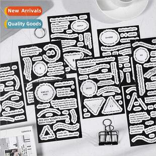 Spring Breeze has a letter series of handbook stickers creat