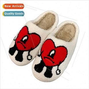 Indoor Sli Bad Smiley Slippers Home BUNNY BAD Bunny INS Loss