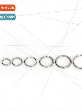 Stainless steel opening and closing single ring pendant conn