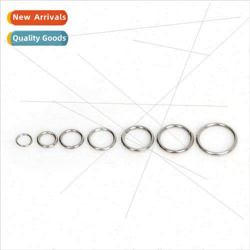 Stainless steel opening and closing single ring pendant conn