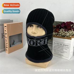 hat padded cap and col neck winter mens Autumn thickened