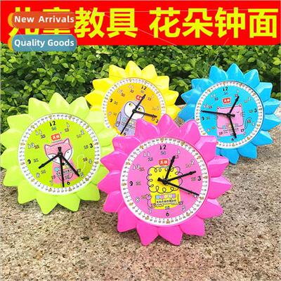 New Sunflower clock point learners childrens early childhood