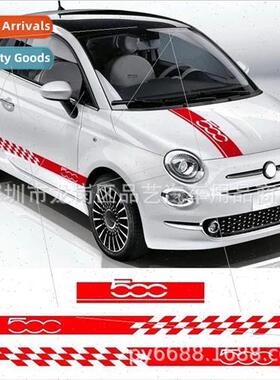 X-127 适用 FIAT FIAT 500 car side skirt decoration stickers