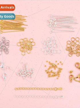 14k gold-plated single-ring lobster clasp closing buckle ext