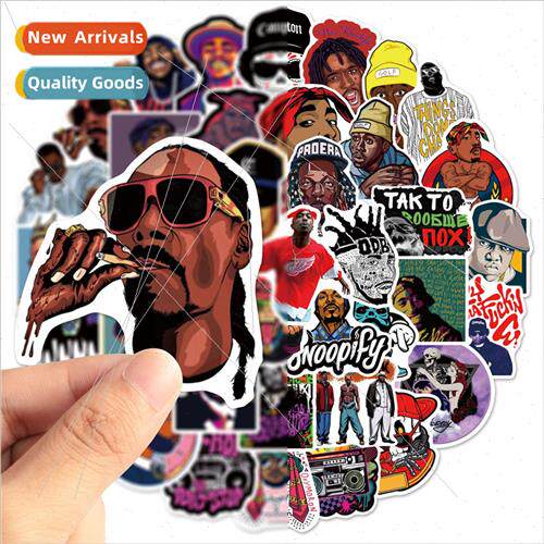 50 Rap Trend Graffiti Creative Stickers Hip Hop Decoration S