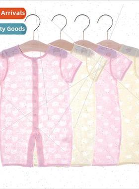 Baby onesie summer new baby girl homewear 2023 newborn baby