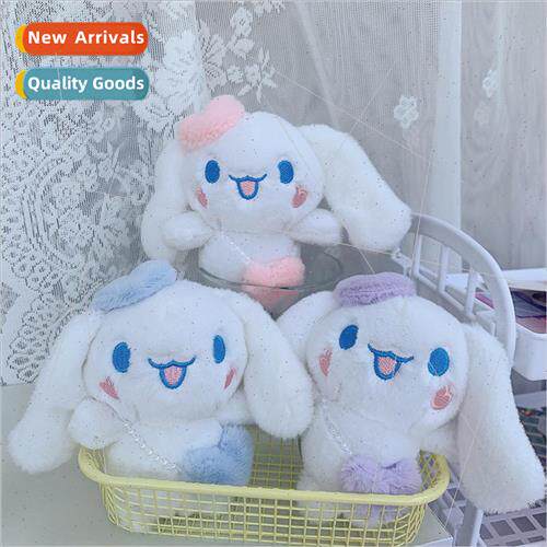 Love small backpack puppy plush toy pendant cute long ears p