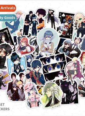 50 packs of black deacon Japanese manga graffiti stickers wa