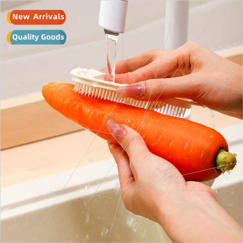 Home Kitchen Fruit Cleaning Brush Multifunctional Bendable B