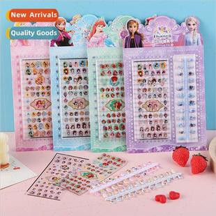 cartoon nail stickers Nail princess children girls patches