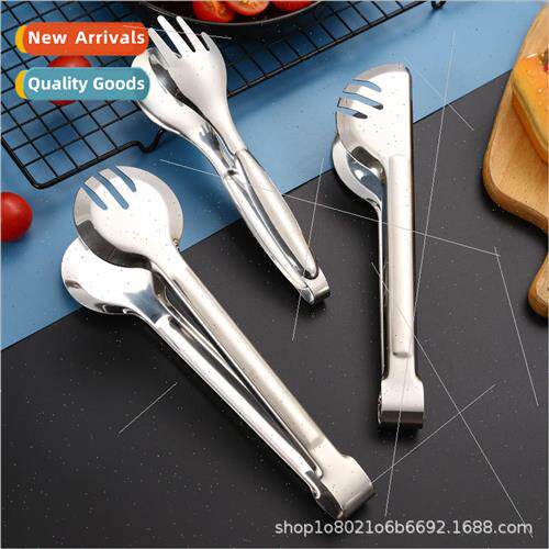 Stainless steel half-round full-round food clip baking bread
